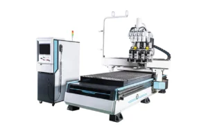 CNC Router With 4 Spindles
