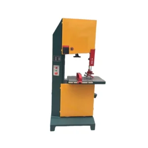 0 45 Degree Adjustable Fine Wood Panel Band Saw Machine Vertical Solid Wood Furniture Band Sawing Machine Straight or Curved Sawing