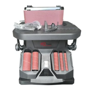 1/2 HP 60Hz 2000 RPM Mini Electric Belt Sander Portable Aluminum Table Vertical Drum Oscillating Spindle Sander