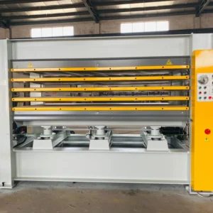 1 Layer Hydraulic Hot Press Machine 120 T for Furniture Wood Door Skin for Manufacturing Plant