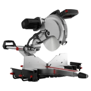 10 Inch Electric Trolley Miter Saw High Precision Multi-Function Aluminum Alloy 45 Degree Woodworking Carpentry Cutting