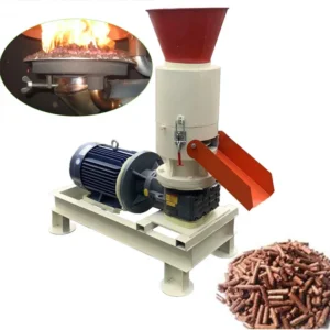 100 500kg h Pine Wood Pellet Making Machine Biomass Wood Pellet Mill