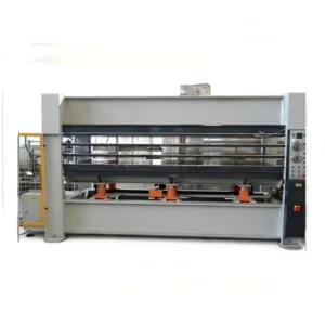 100 Ton 3 Layers Hot Press Machine Furniture Wood Door MDF Veneer Hydraulic Door Skin Hot Press Machine for Plywood