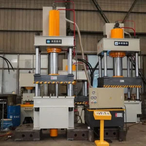 100 Tons 200 Tons Sheet Metal Teacup Lid Deep Drawing Four Columns Hydraulic Press