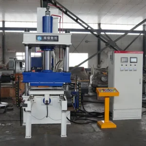 100 ton Four column Servo hydraulic Press For Thermosetting Plastics (BMC DMC) composites carbon Fibre Hot press Moulding