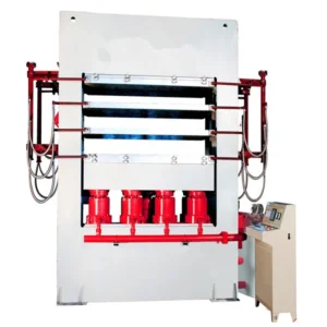 1000T 5-Layer Hot Pressing Machine for Melamine HDF Door Skin Lamination Manual Wood Door Panel Molding Press
