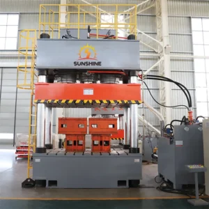 1000T Four column Hydraulic Press PLC controlled Pump Automotive Sheet Metal Stretching Forming Large Table Metal Cold Press