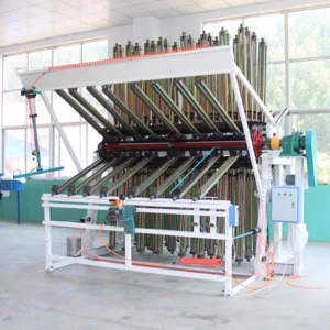 10Rows Pneumatic Rotary Clamp Carrier for Wood Door Assembly