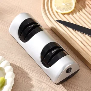 110~240V Low Power Saving Motorized Rotating Whetstone Portable Household Electric Knife Sharpener