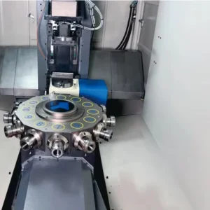 12 Spindle CNC Multi Tasking Machine for Simultaneous Drilling Tapping Milling Equipped Engine Motor Bearing Core Components