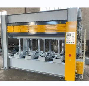 120t Woodworking Hot Press Machine 3 5 Layer Hot Press for Plywood Door Wood Hot Press Machine