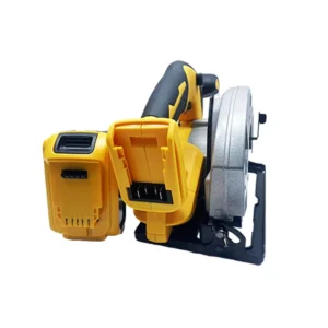 125 Industrial Grade Hand Held 21V Brushless Lithium Battery Electric Circular Saw with 7 Inch Blade and 1300W for Wood