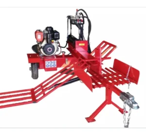 12hp 50 Ton diesel Hydraulic Log Splitter Wood Splitter Wood Cutting Machine with Log Lifter and Deck E start