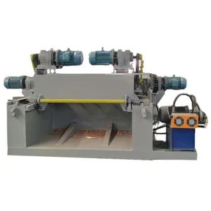 1300Mm 4ft Veneer Log Rounding Peeling Debarking Machine with Wood Chipper