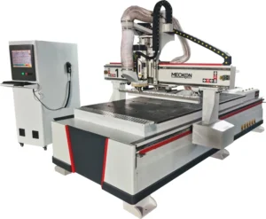 1325 3 Axis ATC CNC Router Single Spindle Servo Motor Syntec Control NC Studio PLC Gear Pump and Bearing Woodworking Machine