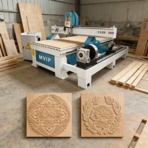 1325 4 Axis CNC Router Machine XYZ Side Rotary DSP NC Studio Wood Carving Engraving Machine for Furniture Legs