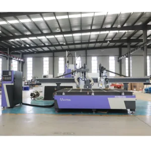 1325 ATC CNC Router Machine CNC Router Woodworking Machinery Wood CNC Cutter with Cutting Saw and Boring Unit