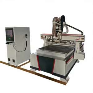 1325 ATC CNC Router Single Spindle 3 Axis Servo Motor Syntec Taiwan LNC Control PLC Gear and Pump for Multifunctional Woodworking