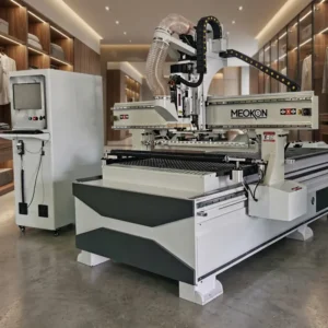 1325 Linear ATC CNC Router Nesting Machine DSP Control Syntec NC Studio 3 Axis Single Spindle for Panel Furniture Production