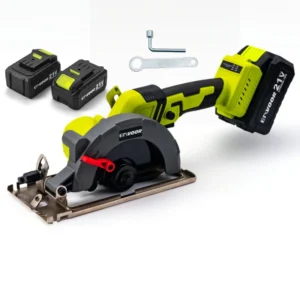 140mm 21V Brushless Motor Electric Hand Circular Saw Portable DIY Metal & Wood Cutting Saw
