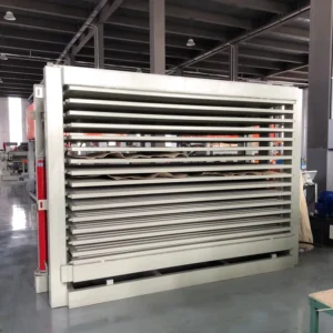 15 Layers Hollow Square Tube Wood Veneer Core Press Dryer
