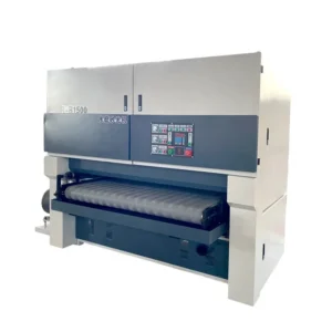 1500mm Automatic High-Rigidity Metal Stainless Steel Wide Belt Sander Machine 56kw Motor For Surface Grinding Polishing