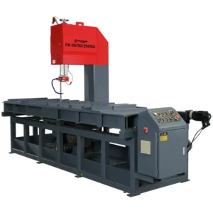1500mm Band Saw Machine Floor Standing Gear Motor 3.0kW 90m min Long Strip Saw for Metal Cutting