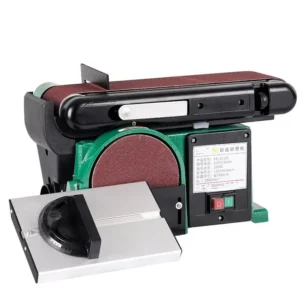 15cm Adjustable Belt Sander 6 Inch Disc Bench Belt Machine for Wood Polishing Grinding Belt and Disk Sander Machine