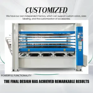 160Ton High Pressure Multi Daylight Hot Press Machine for Manufacturing Fireproof Door and Building Partition Wall