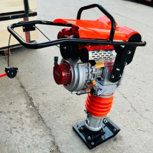 173 Diesel Powered Motor Impact Tamping Rammer High Efficiency Road Construction Trench Soil Compaction