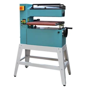 18 Inch Variable Speed Industrial Drum Sander Adjustable Height Carpentry Belt Sander with Dust Bag