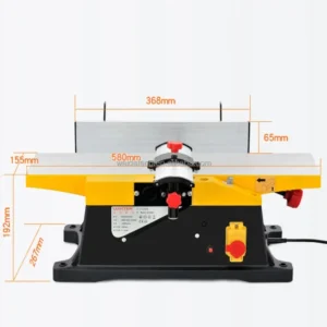 1800W Electric Wood Thicknesser Planer Multifunctional for Woodworking Electric Planer Machine