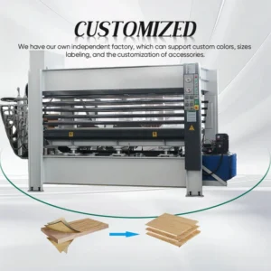 1mx3m Hydraulic Hot Press Machine for Commercial Use in Veneer and Decorative Film Lamination on Panels