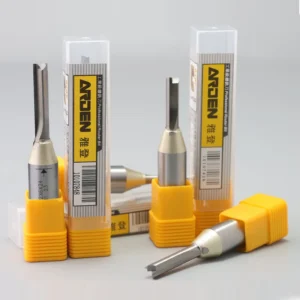 2 Flute TCT Straight Router Bit 1 4 1 2 Shank Tungsten Carbide Tipped CNC Milling Cutter for Wood Grooving Slotting