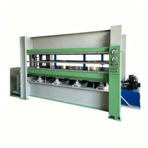 2 Layer Veneer Hot Press Machine Hydraulic for Plywood Doors With Veneer Hot Press Woodworking Machine
