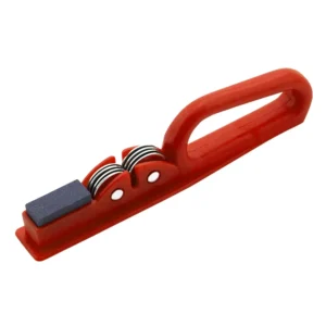 2 in 1 Eco-Friendly Professional Rotating Steel Wheel Knife Sharpener with Custom Logo for Household Use