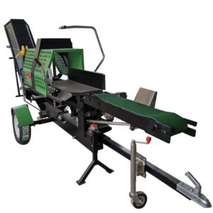 20 Ton Hydraulic Wood Splitter Gasoline Powered Firewood Cutting Machine Used Condition with Core Components Engine and Motor