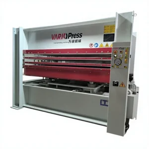200T4x8 3layers Woodworking Heat Press Machine for Heavy Duty Doors Solid Wood Plywood Furniture Panel Steel Platen Hot Press