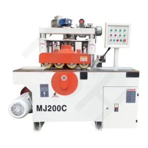 200mm 300mm Width Multiple Blade Rip Saw Machine for Solid Wood Cutting