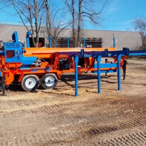 20T Commercial Firewood Processor Machine Hydraulic Automatic Wood Processor Tree Cutting Machine Wood Splitter Log Processor
