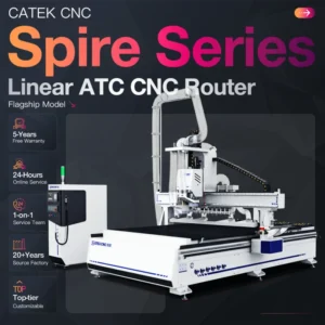 2130 CNC Router Drilling Unit Angle Head ATC for Cabinet Side Hole Processing