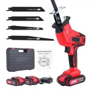 21V Industrial Grade Battery Handheld Wood Cutting Cordless Garden Electric Reciprocating Saw Brushed for DIY