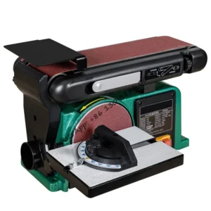 220V 240V Electric Polishing Belt Angle Adjustable Bench Sander 4×6 Inch Disc Sander Machine for Metal Woodworking