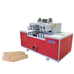 220V/380V Horizontal Square Wood Multi Blade Saw Gang Rip Sanding Machine 50mm Spindle Variable Speed Multi Piece Saw