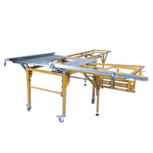 220V Multifunctional Wood Saw Machines Horizontal Miter Saw and Sliding Table Panel Saw with Router Table for Home Cutting