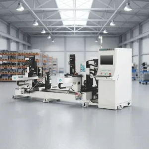 2400mm Large Scale CNC Tenoner Mortise and Tenon Machine for Furniture Table & Chair Leg Tenoning
