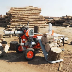 28 Ton Hydraulic Log Splitter Wood Log Splitting Machine Timber Cutting Equipment for Forestry Machinery