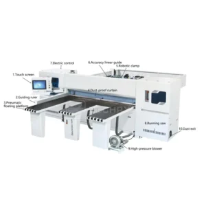 2800mm Automatic Horizontal Panel Cutting Saw Woodworking CNC Panel Saw Machine