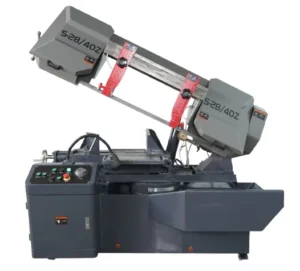 280mm CNC Rotating Band Saw Machine Angle 45 Degree Semi automatic Sawing Industrial Iron Metal Cutting Motor Band Saw