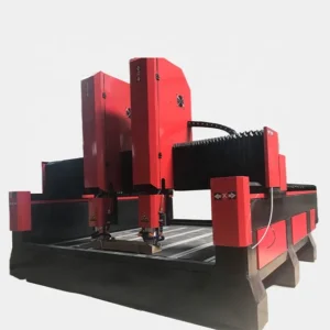 3 Axis High Quality ATC Vertical CNC Router Machine with Two Heads Hybrid Servo Motor NC Studio Syntec